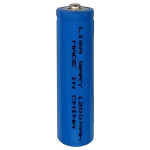 باتری لیتیوم یون قابل شارژ 18650 LISA GARY ظرفیت 1200 میلی آمپر ساعت