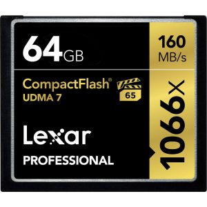 کارت حافظه لکسار Lexar 64GB Professional 1066x CompactFlash