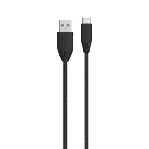 کابل شارژ USB به USB-C پاورولوژی مدل Pac12bk