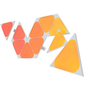 پنل توسعه‌دهنده روشنایی هوشمند 10 عددی مثلثی مدل Nanoleaf Mini Triangles