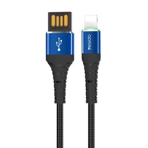 کابل USB به لایتنینگ یسیدو مدل CA35 آبی