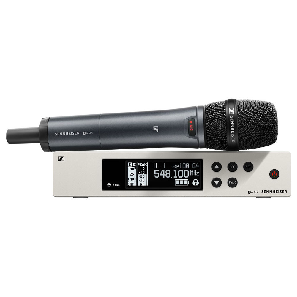 سیستم میکروفون دستی بی‌سیم سنایزر EW 100 G4-835-S