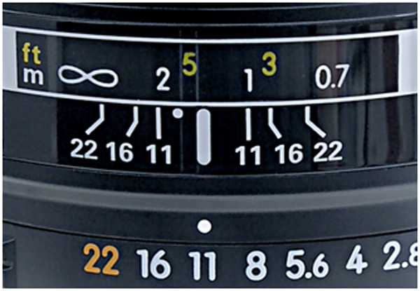 Depth of Field Scale