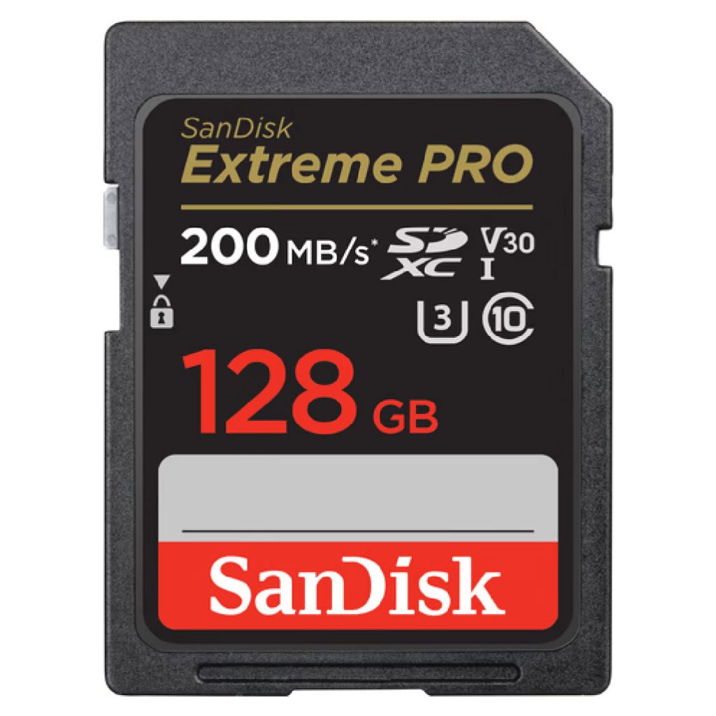 کارت حافظه سنديسک SanDisk 128GB Extreme PRO SDXC Card 200MB/s UHS-I
