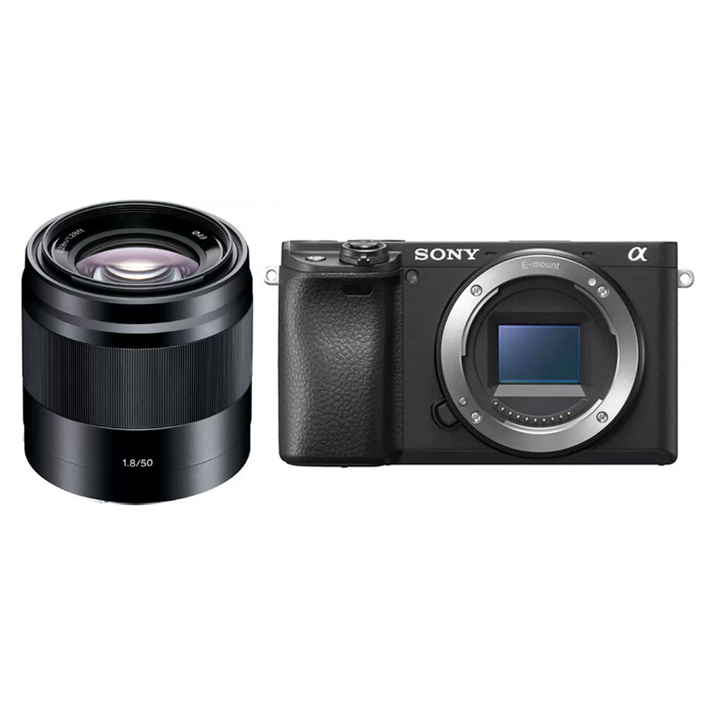 دوربین بدون آینه سونی Sony Alpha a6400 kit 50mm f/1.8