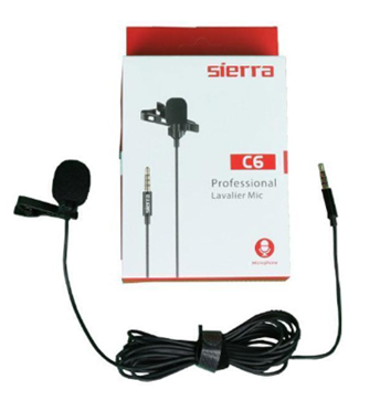 آیا میکروفون یقه ای Sierra DC-C6 Microphone ارزش خرید دارد؟