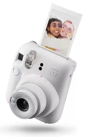 دوربین چاپ سریع فوجی فیلم FUJIFILM INSTAX MINI 12 Clay White