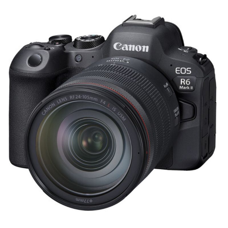دوربین بدون آینه کانن Canon EOS R6 Mark II Mirrorless Camera with 24-105mm f/4 L