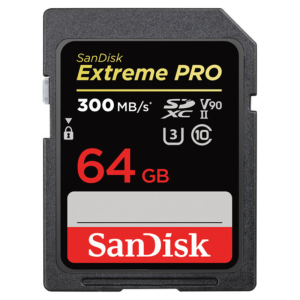 کارت حافظه سندیسک SanDisk 64GB Extreme PRO UHS-II SDXC Memory Card